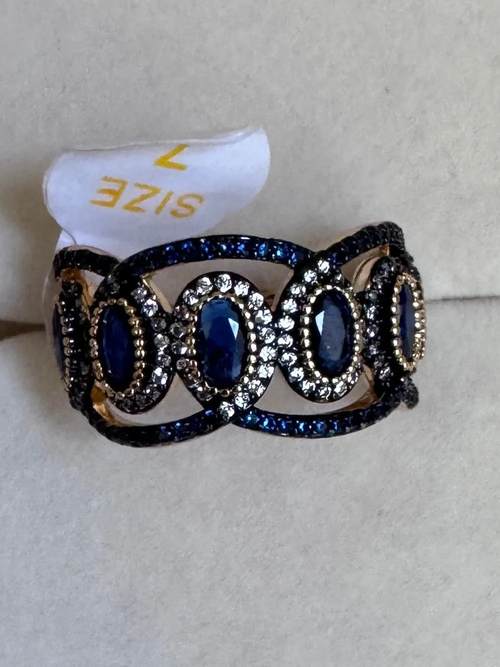 Gorgeous Bomb Party September 2026 Gold Plating Sapphire Size 7